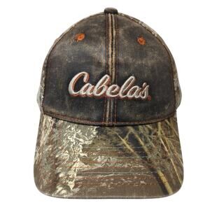 Cabela's Strapback Baseball Hat Multicolor One Size Camo Outdoor Hunting